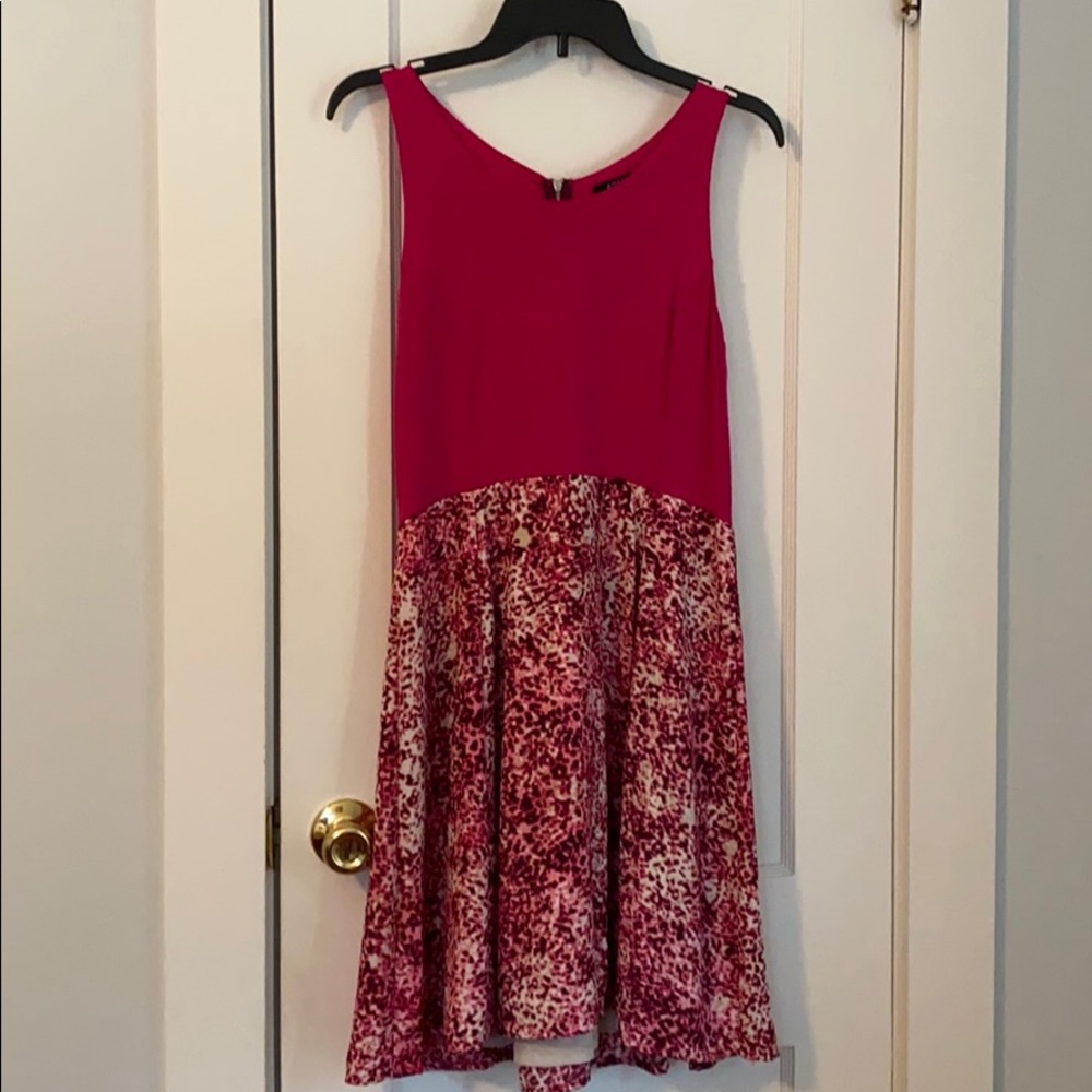 Apt 9 pink high low dress